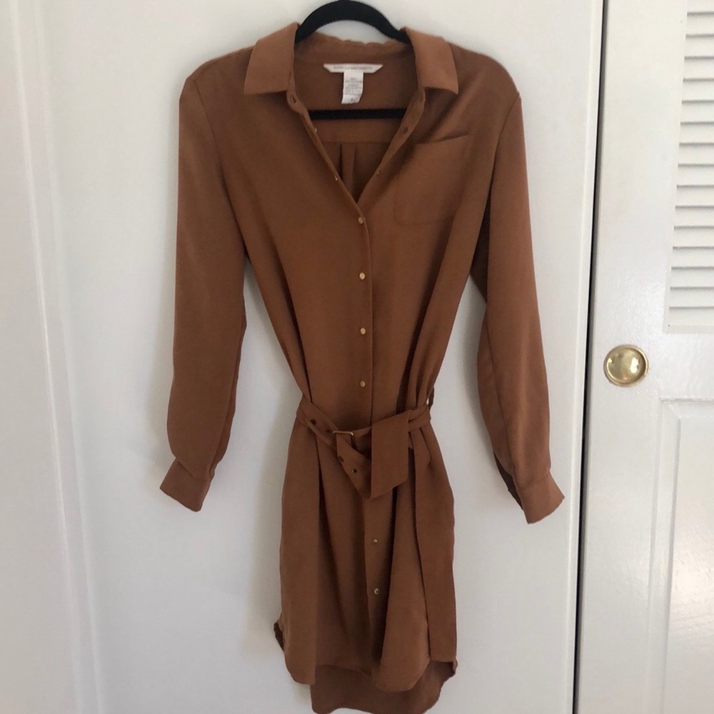Diane Von Furstenberg Belted Shirtdress